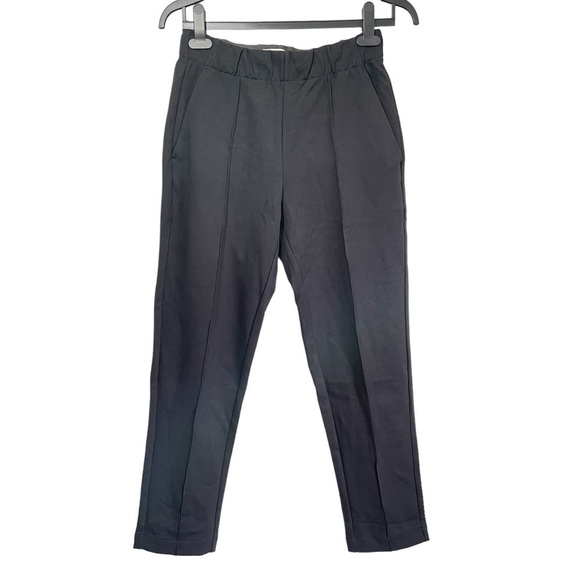 Everlane Black The Dream Pant Elastic Waist Tapered Leg Size Small NWT - Picture 8 of 16